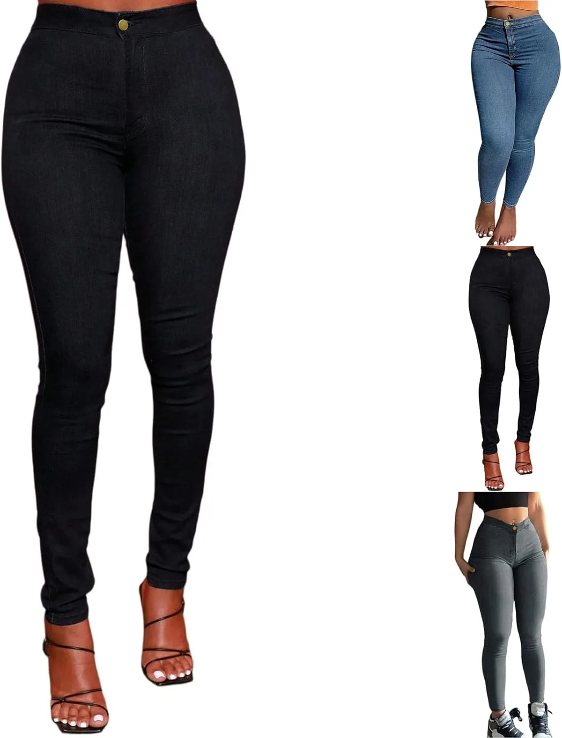 Скинни джинсы для женщин High Waist Stretchy Colombian Butt Lifting
Скинни джинсы для женщин High Waist Stretchy Colombian Butt Lifting