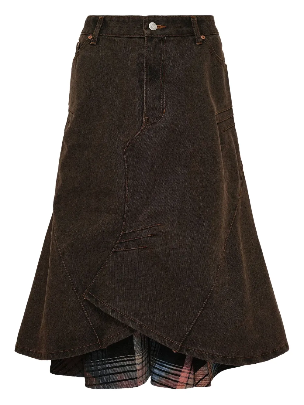 Многослойная расклешенная миди-юбка Andersson Bell, коричневый
Многослойная расклешенная миди-юбка Andersson Bell, коричневый