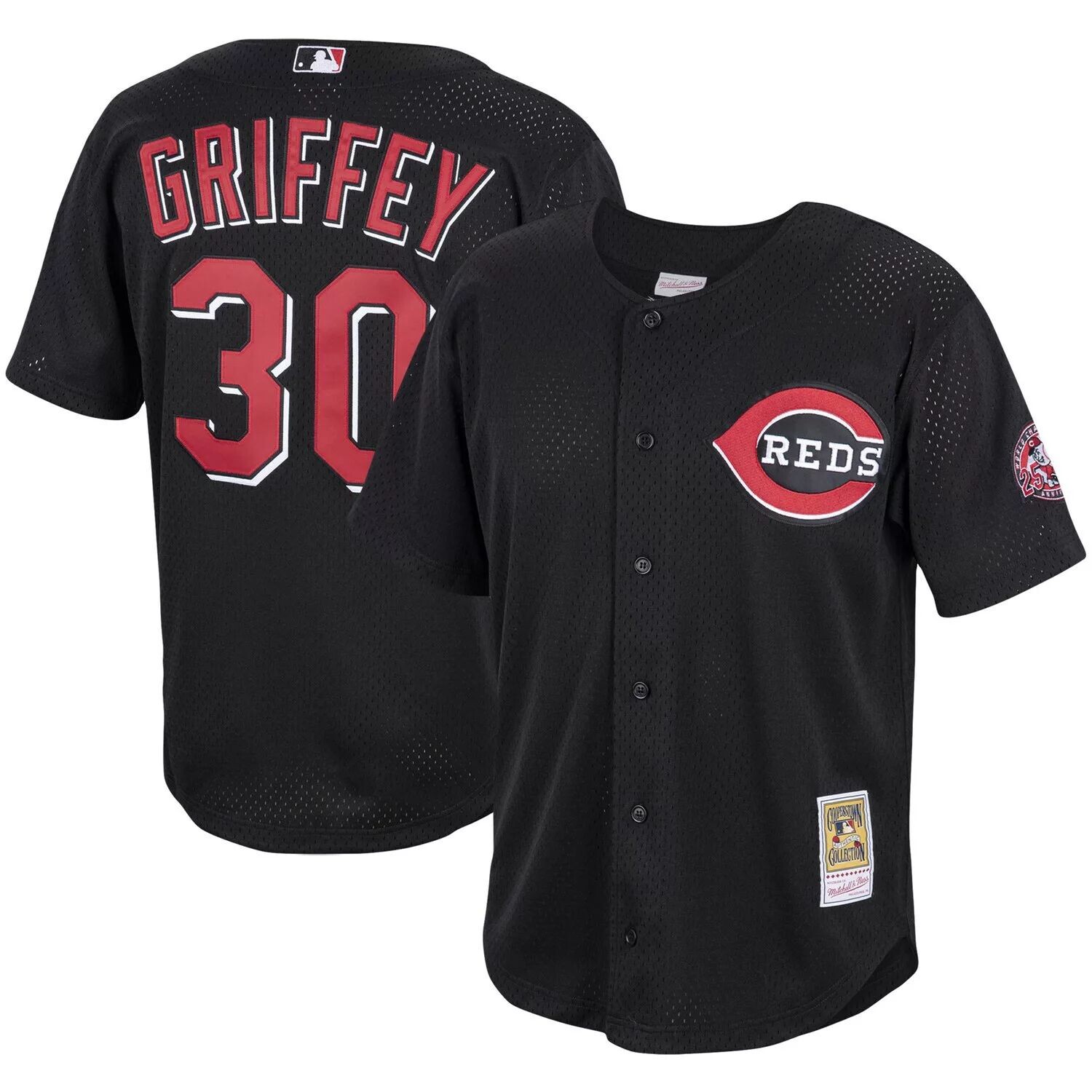 Мужское черное тренировочное джерси Mitchell & Ness Ken Griffey Jr. Cincinnati Reds Cooperstown Collection, Черный, Мужское черное тренировочное джерси Mitchell & Ness Ken Griffey Jr. Cincinnati Reds Cooperstown Collection
Мужское черное тренировочное джерси Mitchell & Ness Ken Griffey Jr. Cincinnati Reds Cooperstown Collection, Черный, Мужское черное тренировочное джерси Mitchell & Ness Ken Griffey Jr. Cincinnati Reds Cooperstown Collection