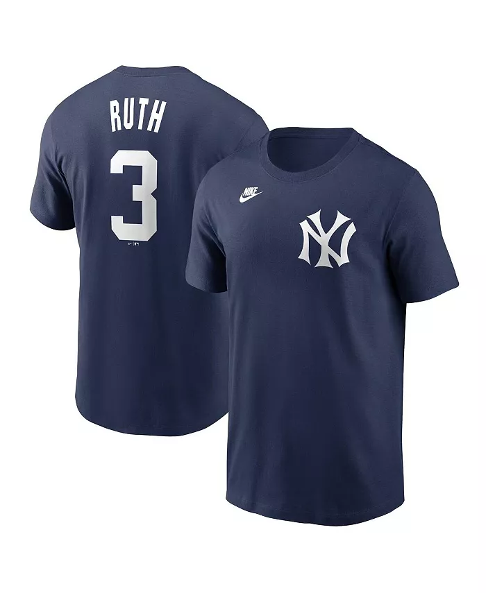 Мужская футболка New York Yankees с именем и номером Babe Ruth в синем цвете Fuse Nike
Мужская футболка New York Yankees с именем и номером Babe Ruth в синем цвете Fuse Nike
