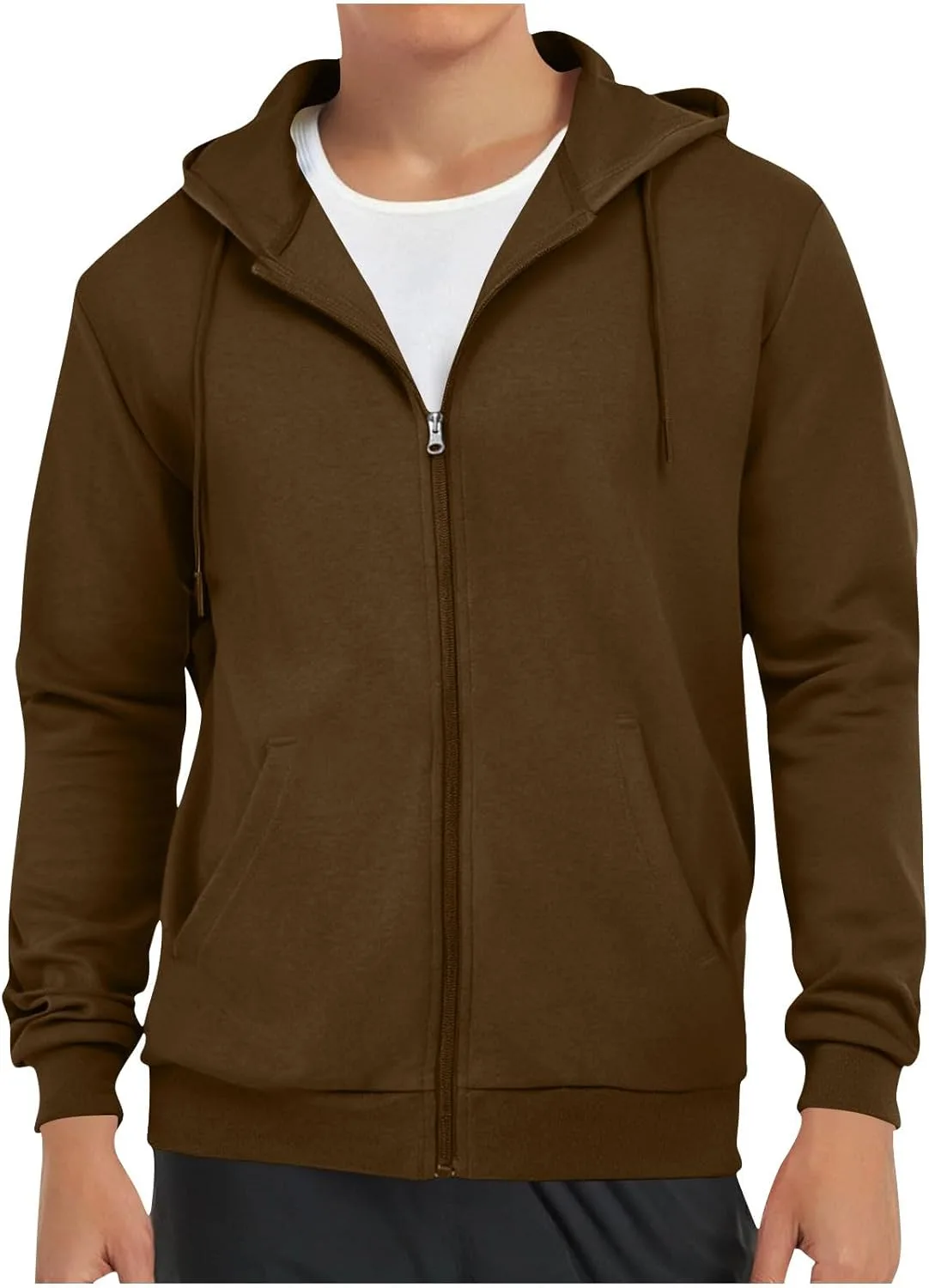 Мужской худи на молнии оверсайз
Мужской худи на молнии оверсайз