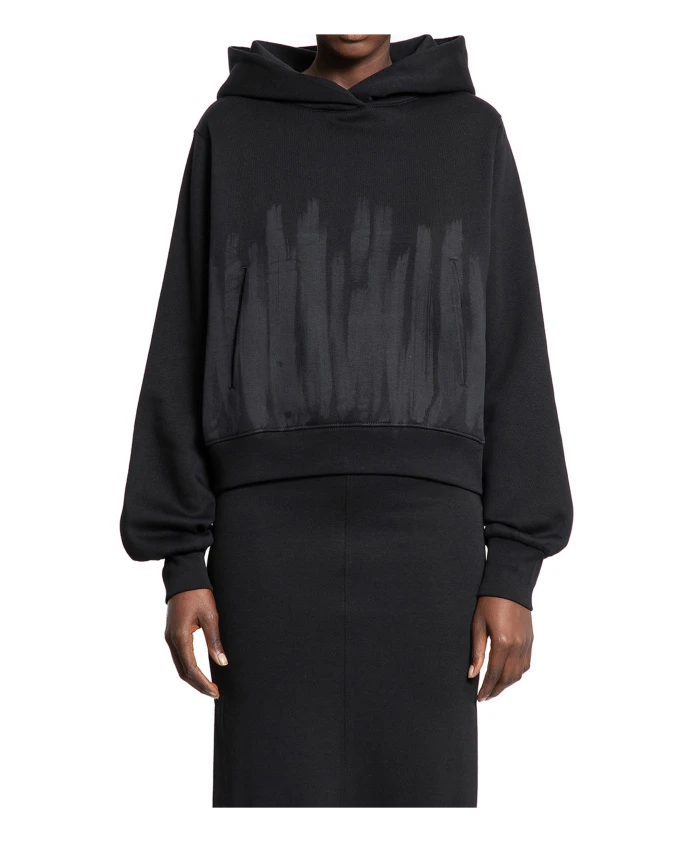 Черная толстовка с капюшоном и логотипом, нарисованным вручную. Thom Krom, черный
Черная толстовка с капюшоном и логотипом, нарисованным вручную. Thom Krom, черный