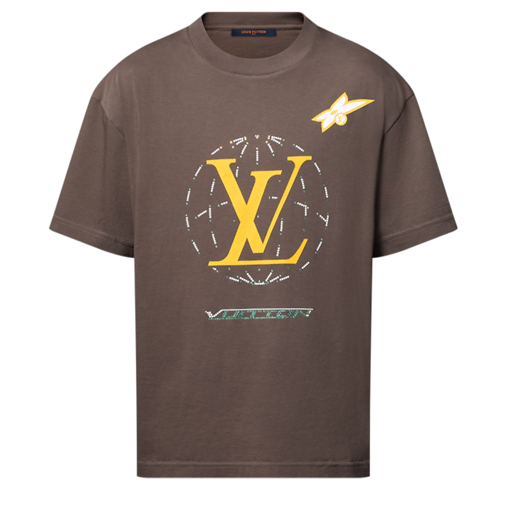 Футболка Lv Washed Embellished Cotton LOUIS VUITTON, коричневый
Футболка Lv Washed Embellished Cotton LOUIS VUITTON, коричневый