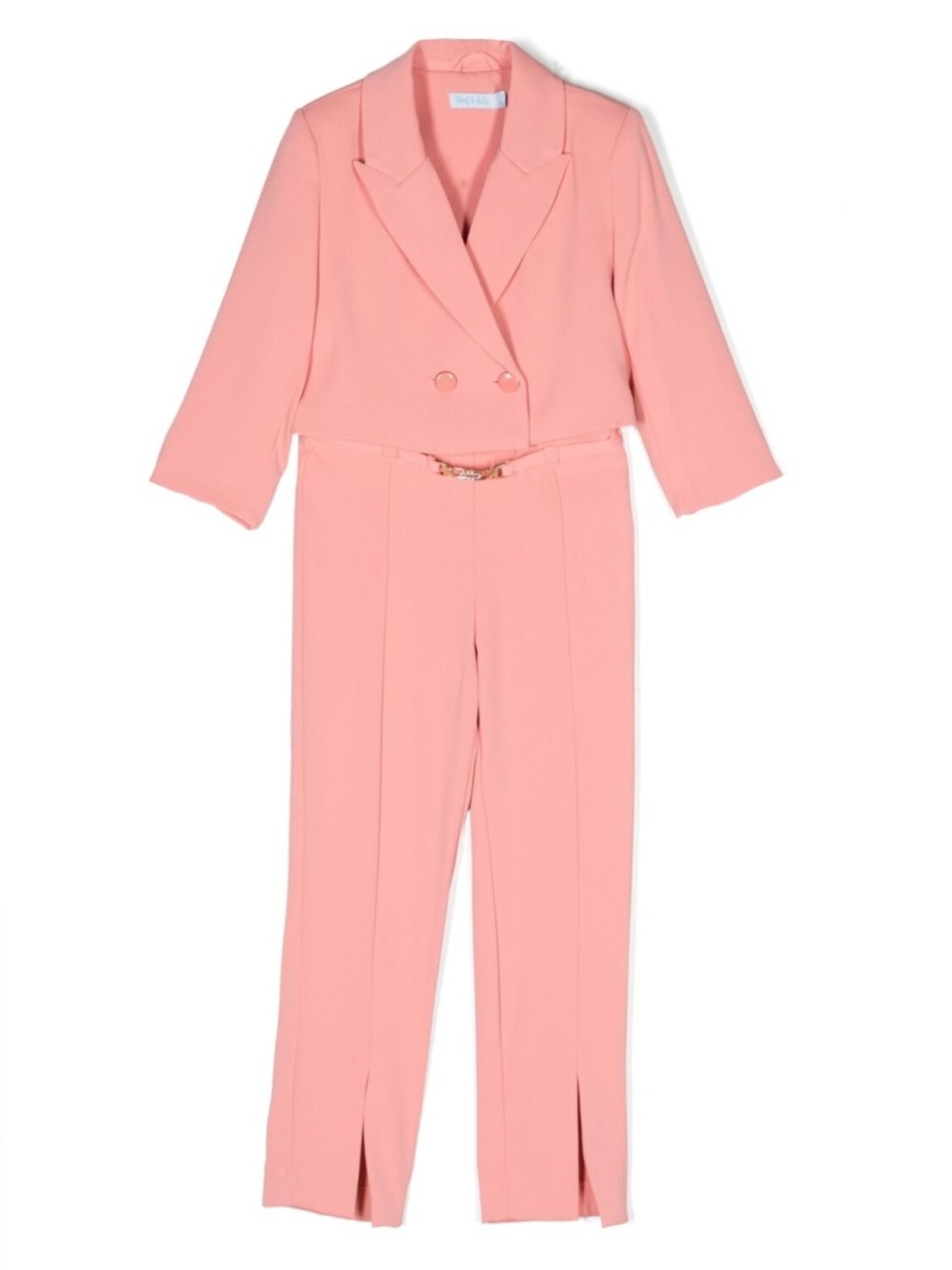 Костюм с двубортным пиджаком Abel & Lula, розовый
Костюм с двубортным пиджаком Abel & Lula, розовый
