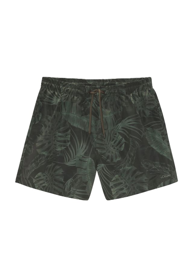 Шорты для плавания с эластичным поясом цветочные S.Oliver, зеленый
Шорты для плавания с эластичным поясом цветочные S.Oliver, зеленый