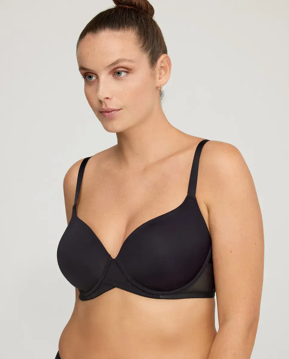 Бюстгальтер с чашкой и на косточках Promise, черный
Бюстгальтер с чашкой и на косточках Promise, черный
