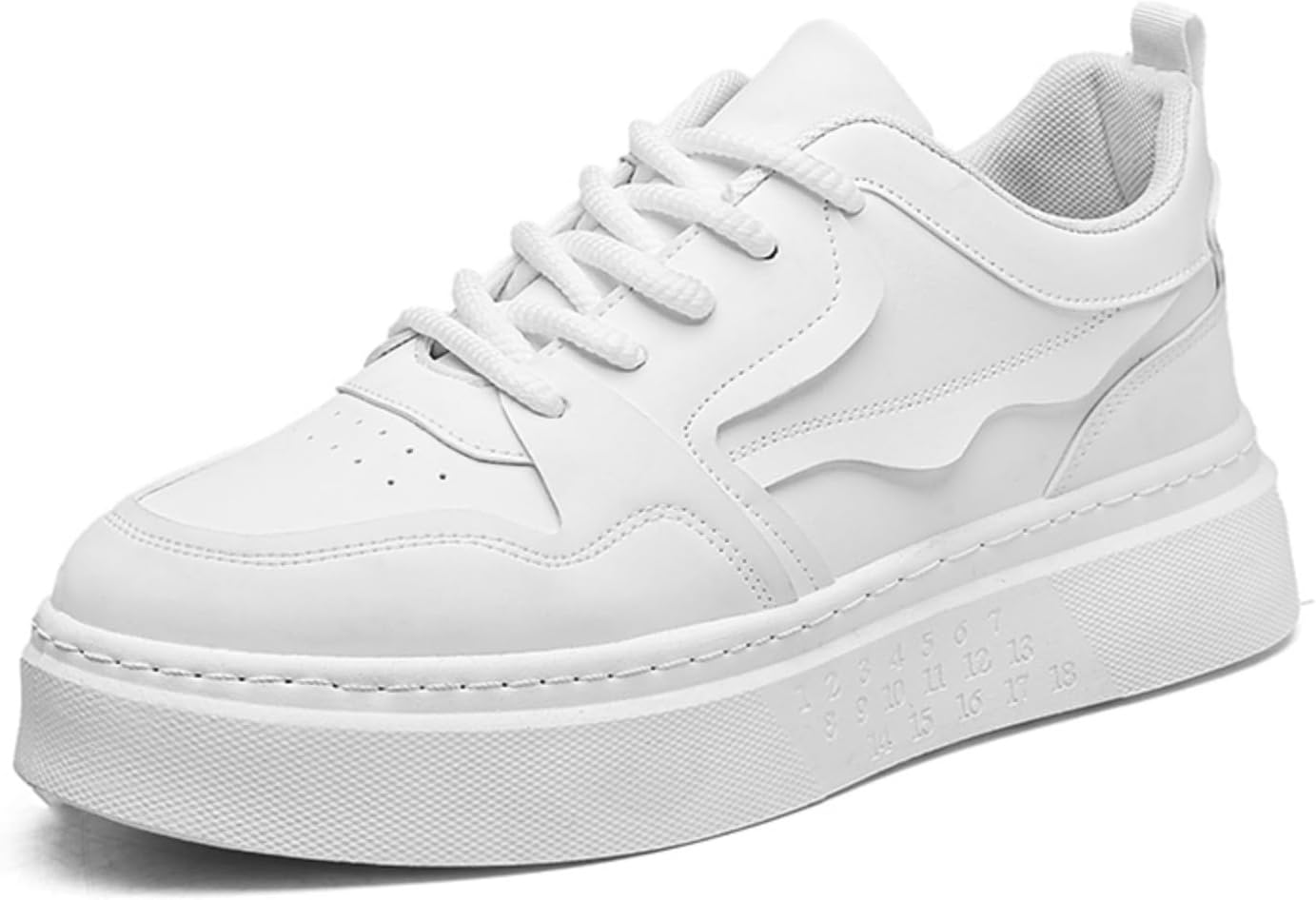 Мужские модные кроссовки с толстой подошвой, стильная повседневная обувь - идеально для прогулок по городу, тренировок и ежедневных выходов Aokisx, белый
Мужские модные кроссовки с толстой подошвой, стильная повседневная обувь - идеально для прогулок по городу, тренировок и ежедневных выходов Aokisx, белый