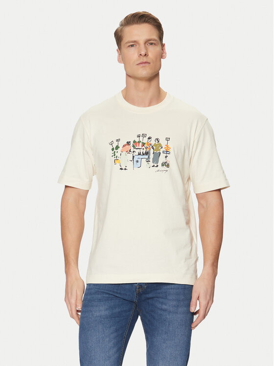 Футболка свободного кроя Machester 12273549 Jack&Jones, экрю
Футболка свободного кроя Machester 12273549 Jack&Jones, экрю