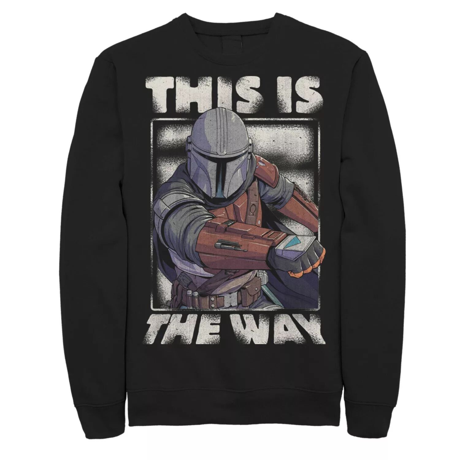 Мужской свитшот с портретом Star Wars The Mandalorian This Is The Way, Black Licensed Character, черный
Мужской свитшот с портретом Star Wars The Mandalorian This Is The Way, Black Licensed Character, черный