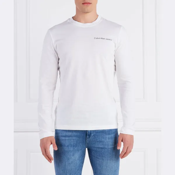 Классический крой с длинным рукавом Calvin Klein, белый
Классический крой с длинным рукавом Calvin Klein, белый