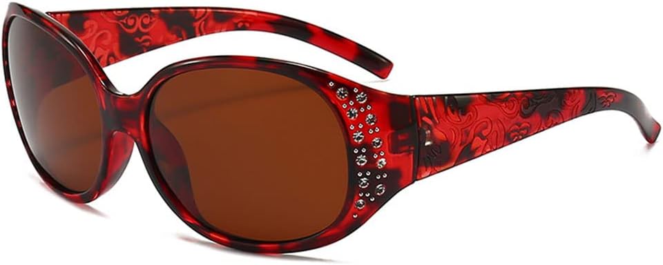 Поляризованные солнцезащитные очки для женщин, элегантные солнцезащитные очки с стразами, женские солнцезащитные очки для путешествий, очки для вождения Generic, Deep Red
Поляризованные солнцезащитные очки для женщин, элегантные солнцезащитные очки с стразами, женские солнцезащитные очки для путешествий, очки для вождения Generic, Deep Red
