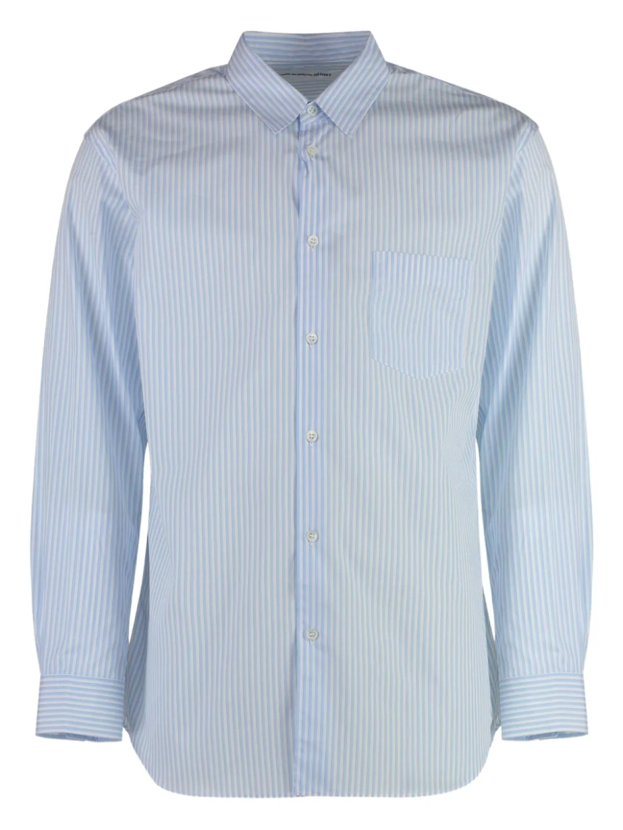 Comme Des Garçons Shirt полосатая рубашка на пуговицах, синий
Comme Des Garçons Shirt полосатая рубашка на пуговицах, синий