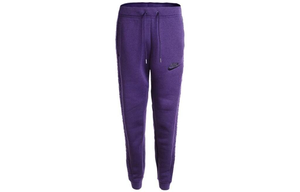 Трикотажные спортивные штаны женские фиолетовые Nike
Трикотажные спортивные штаны женские фиолетовые Nike