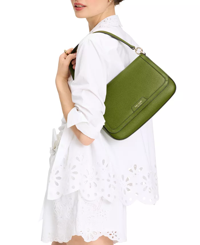 Сумка через плечо Hudson Pebbled Leather Flap Small kate spade new york, зеленый
Сумка через плечо Hudson Pebbled Leather Flap Small kate spade new york, зеленый