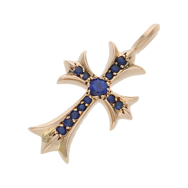 Chrome Hearts Кулон Diamond, женский, синий
Chrome Hearts Кулон Diamond, женский, синий