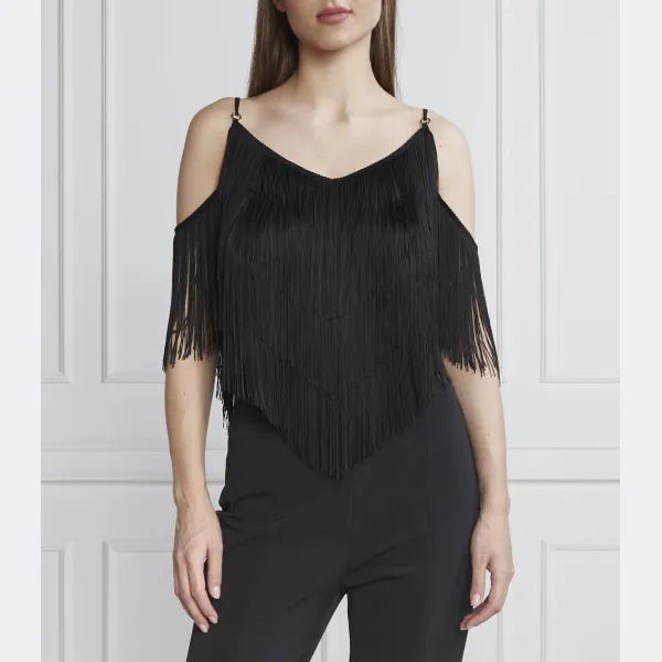 Японский топ стандартного кроя Pinko, черный
Японский топ стандартного кроя Pinko, черный