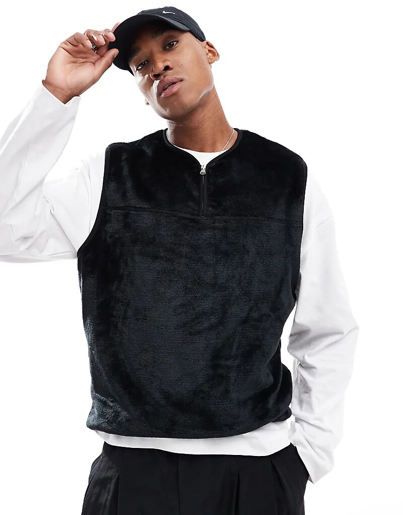 Свободный жилет из искусственного меха на молнии черного цвета ASOS DESIGN
Свободный жилет из искусственного меха на молнии черного цвета ASOS DESIGN