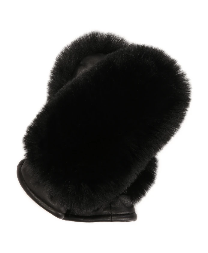 Кожаные перчатки с искусственным мехом и одним пальцем. Kazar, черный
Кожаные перчатки с искусственным мехом и одним пальцем. Kazar, черный