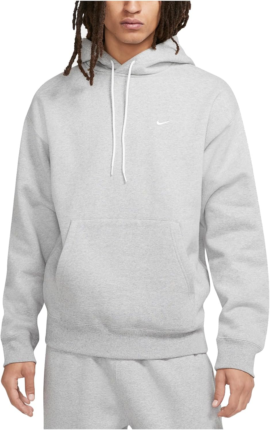 Мужская флисовая толстовка с капюшоном Nike Sportswear Solo Swoosh, Dark Grey/White
Мужская флисовая толстовка с капюшоном Nike Sportswear Solo Swoosh, Dark Grey/White