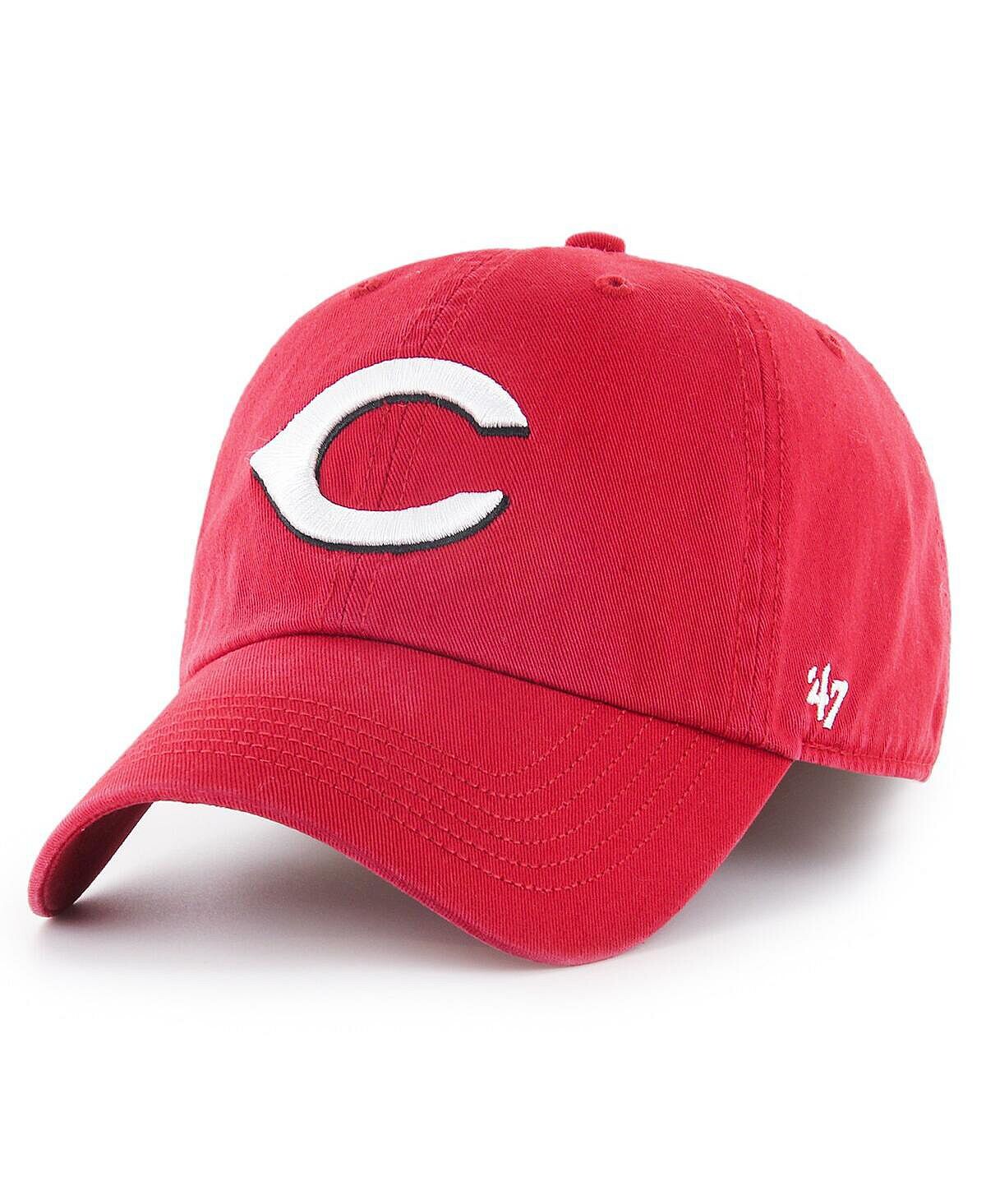 Мужская красная приталенная шляпа с логотипом Cincinnati Reds Franchise '47 Brand
Мужская красная приталенная шляпа с логотипом Cincinnati Reds Franchise '47 Brand