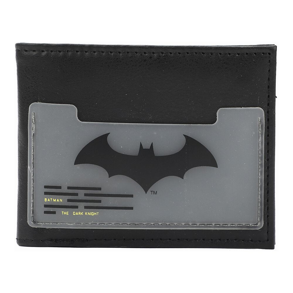 Мужской двойной кошелек с логотипом DC Comics Batman Licensed Character, черный
Мужской двойной кошелек с логотипом DC Comics Batman Licensed Character, черный