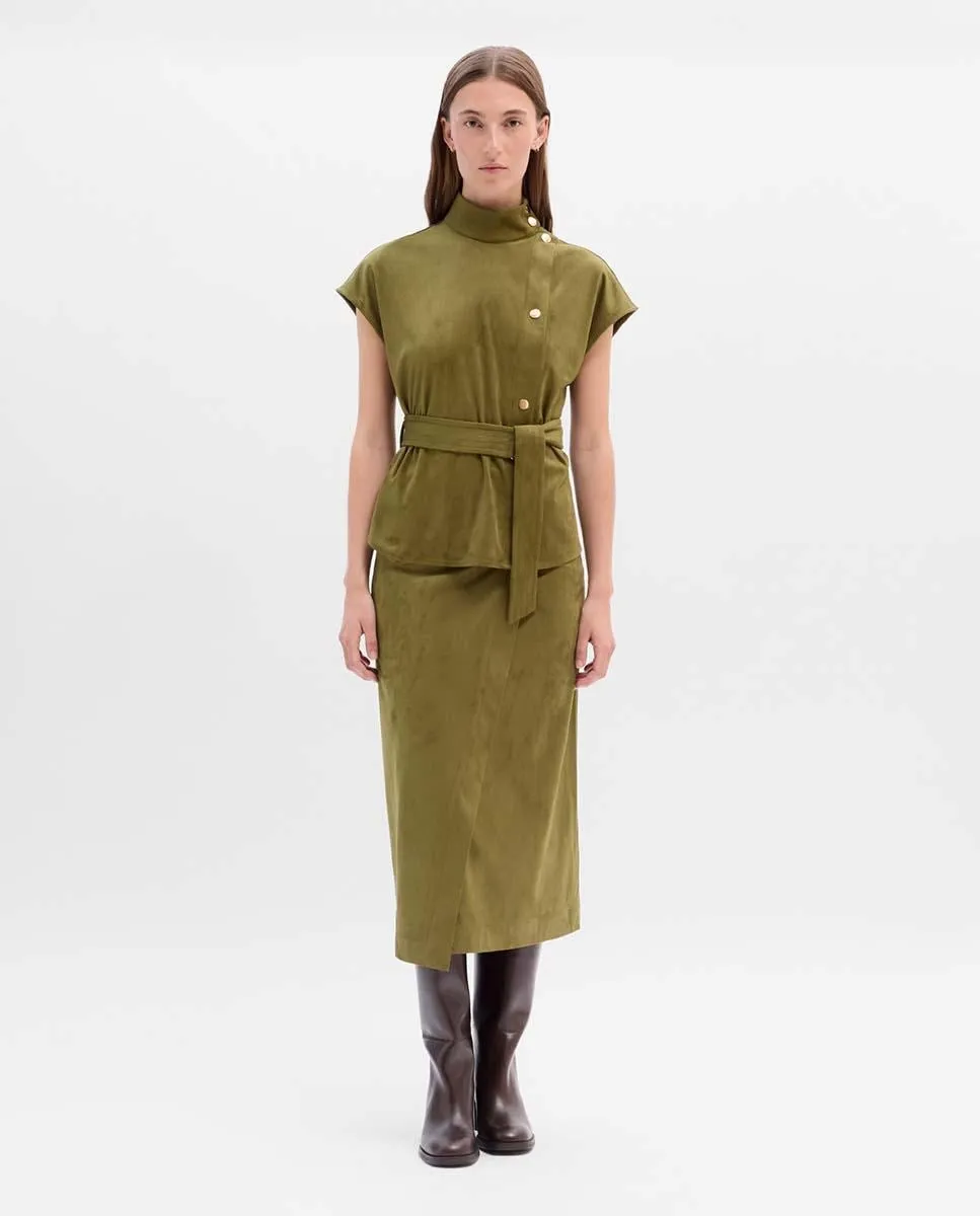 Миди-юбка с запахом Simorra, оливковый зеленый
Миди-юбка с запахом Simorra, оливковый зеленый