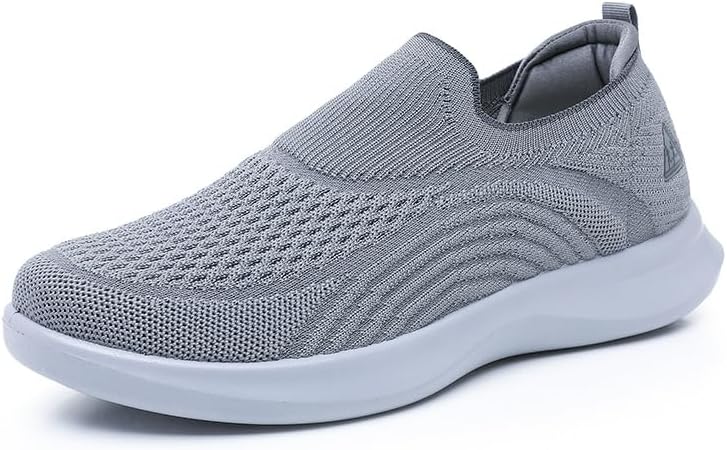 Мужские повседневные кроссовки, прочные с круглым носком, для ходьбы, легкие, без шнурков, удобные, с противоскользящей подошвой, дышащие спортивные туфли Qacksv, серый
Мужские повседневные кроссовки, прочные с круглым носком, для ходьбы, легкие, без шнурков, удобные, с противоскользящей подошвой, дышащие спортивные туфли Qacksv, серый