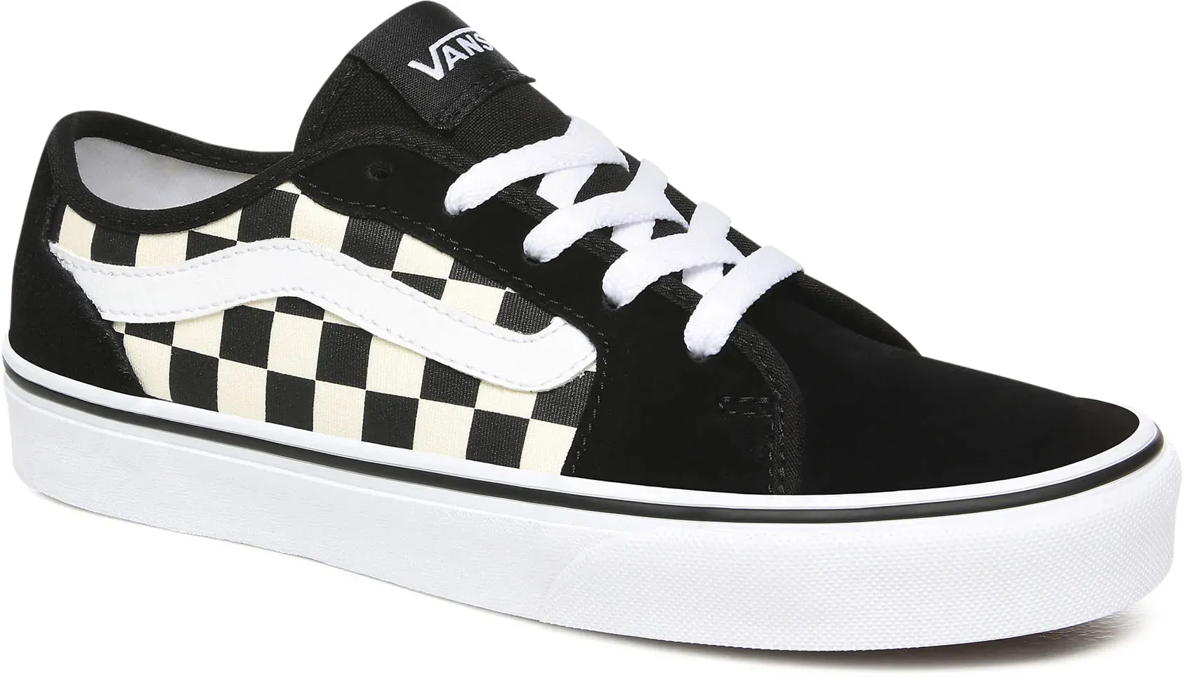 Кроссовки Vans "Filmore Decon Checkerboard", черно-белый 
Кроссовки Vans "Filmore Decon Checkerboard", черно-белый