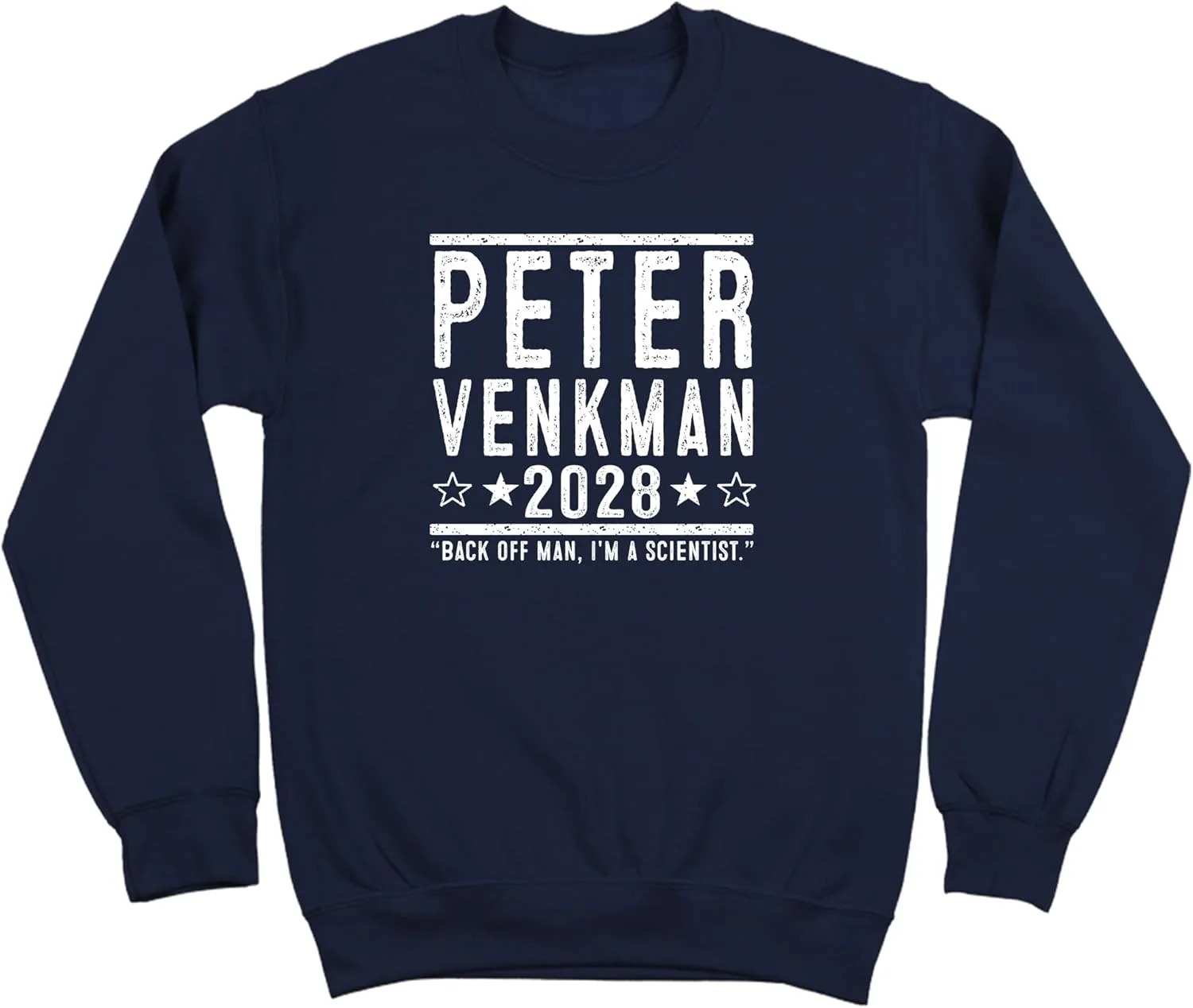 Donkey Tees PETER VENKMAN 2028 - Юмор 80-х, классическая комедия, свитшот
Donkey Tees PETER VENKMAN 2028 - Юмор 80-х, классическая комедия, свитшот