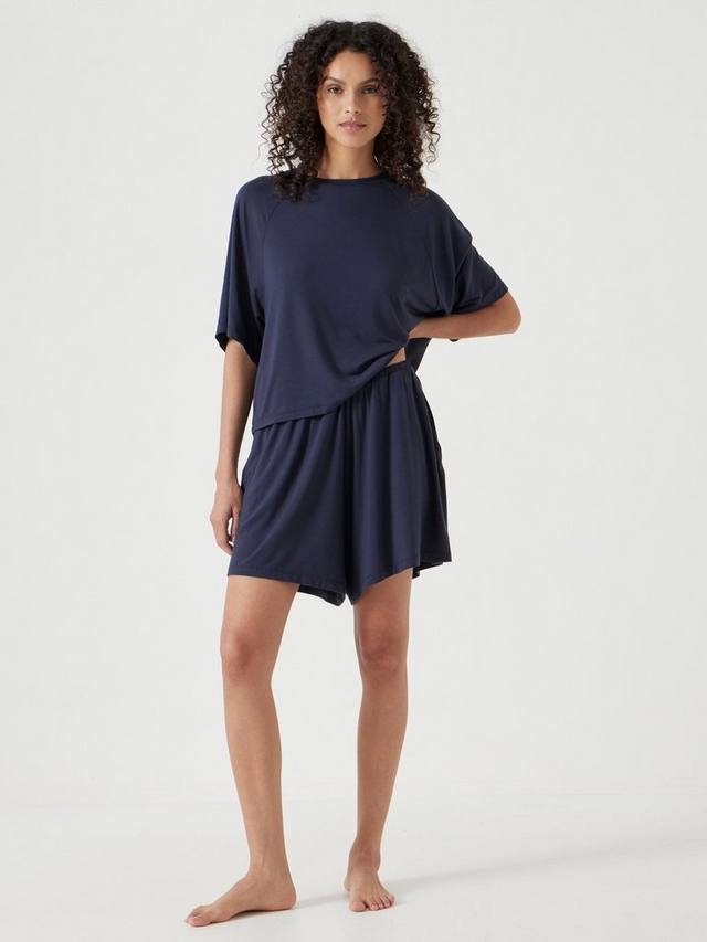 Комплект пижамы Nox Jersey Shorty HUSH, Midnight Navy
Комплект пижамы Nox Jersey Shorty HUSH, Midnight Navy