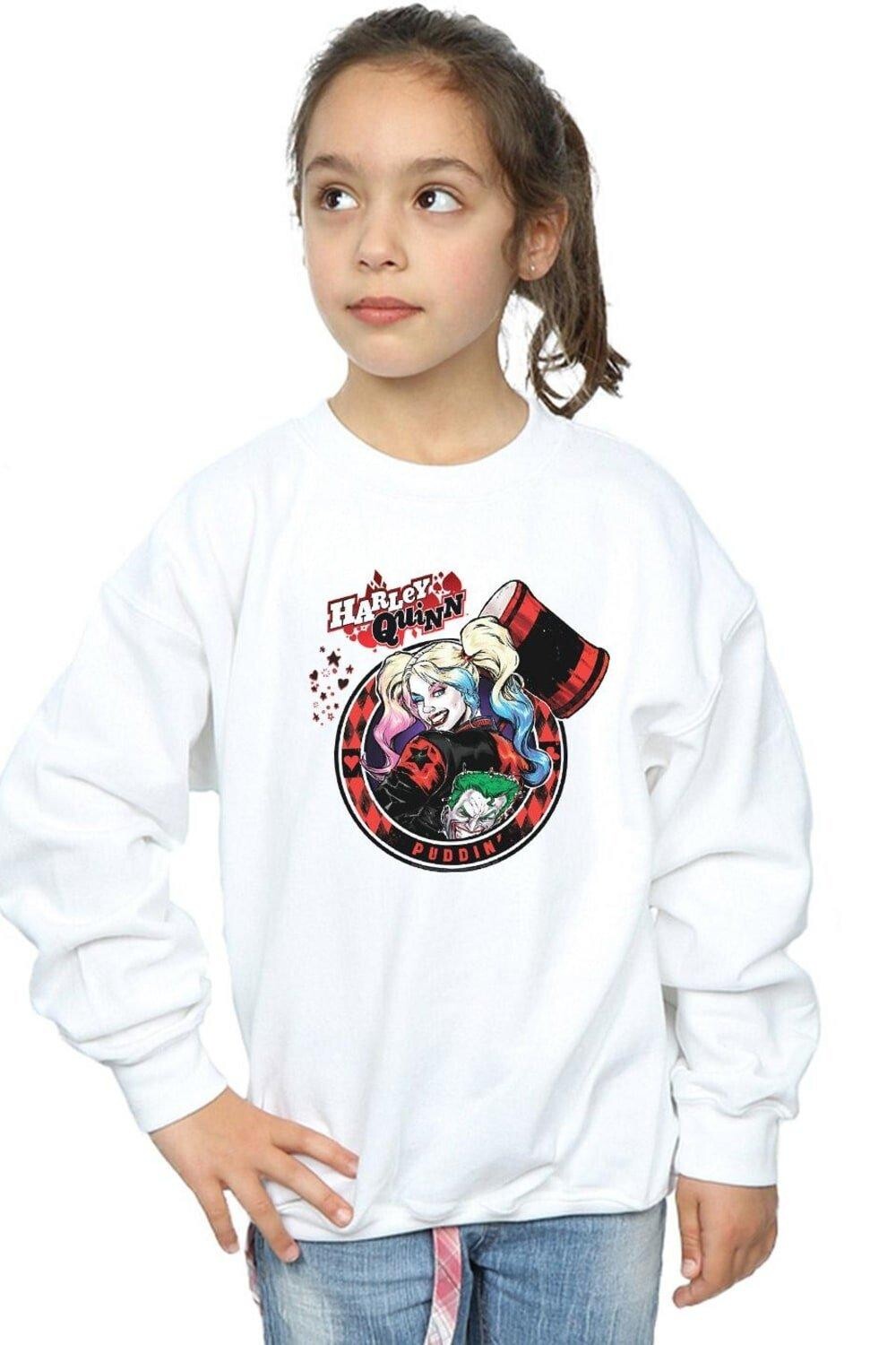 Толстовка Harley Quinn с нашивкой Джокера DC Comics, белый
Толстовка Harley Quinn с нашивкой Джокера DC Comics, белый