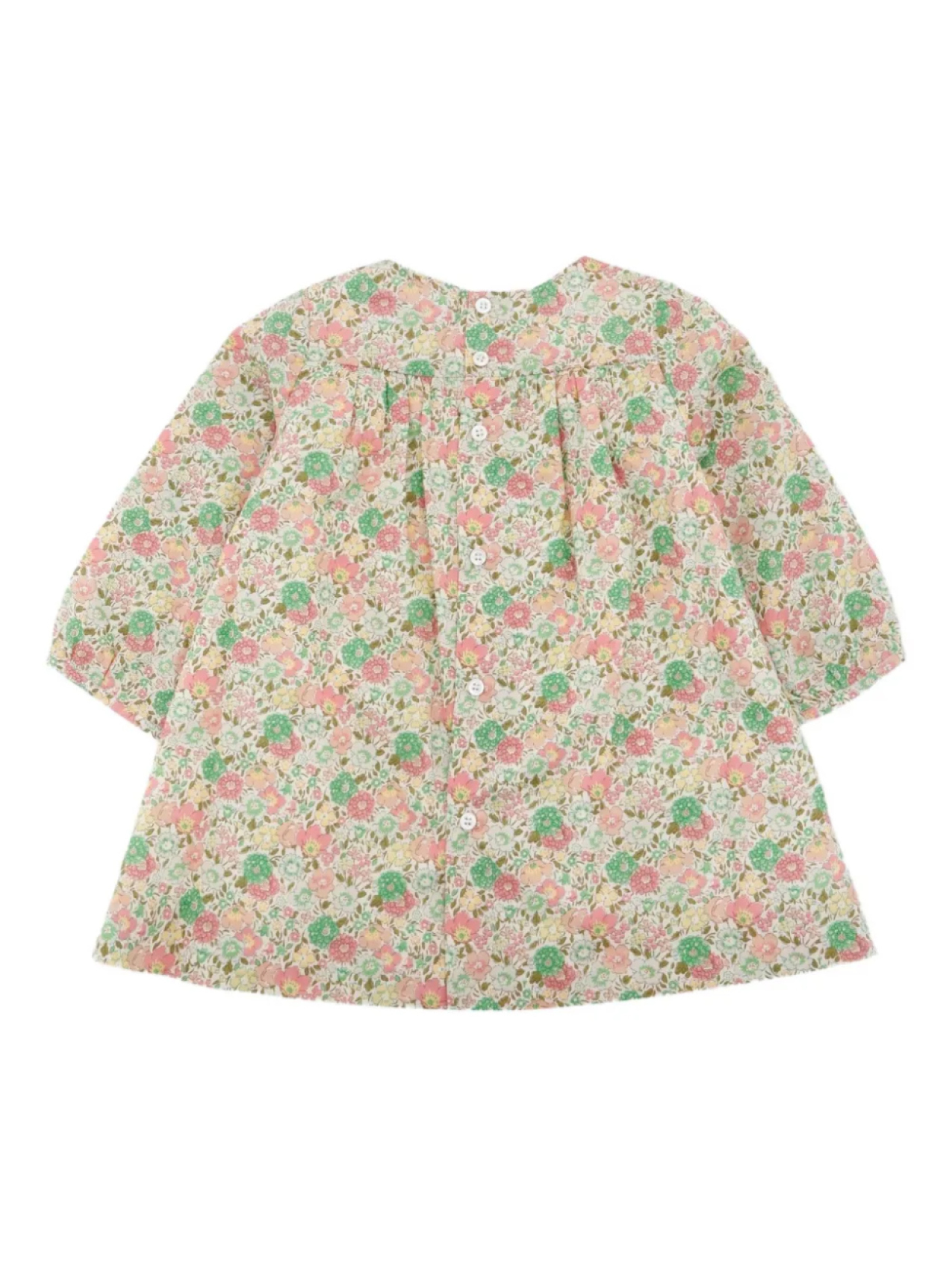 Платье с цветочным принтом и сборками Bonpoint, розовый
Платье с цветочным принтом и сборками Bonpoint, розовый