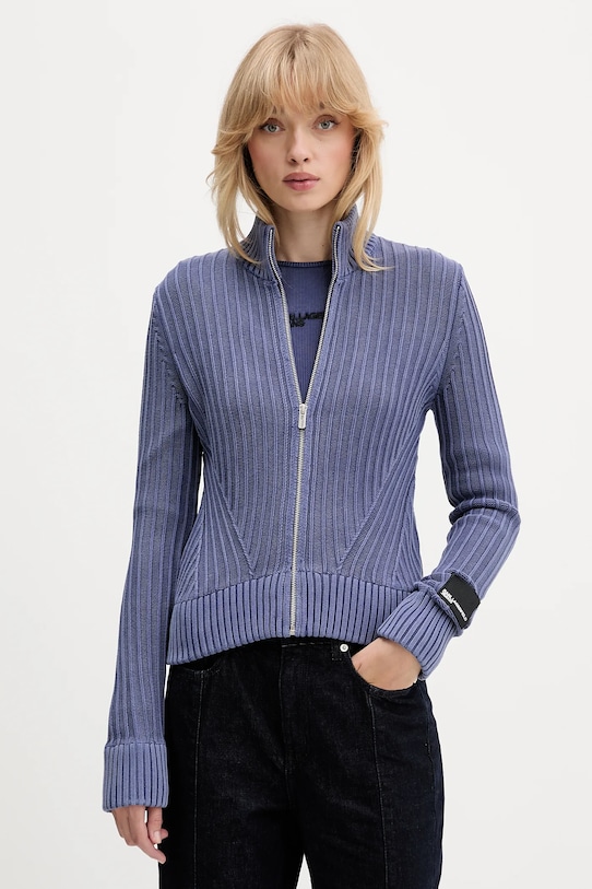 Хлопковый кардиган Karl Lagerfeld Jeans, фиолетовый
Хлопковый кардиган Karl Lagerfeld Jeans, фиолетовый