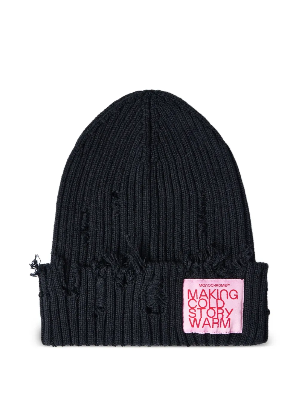 Шапка бини с эффектом потертости MONOCHROME, черный
Шапка бини с эффектом потертости MONOCHROME, черный