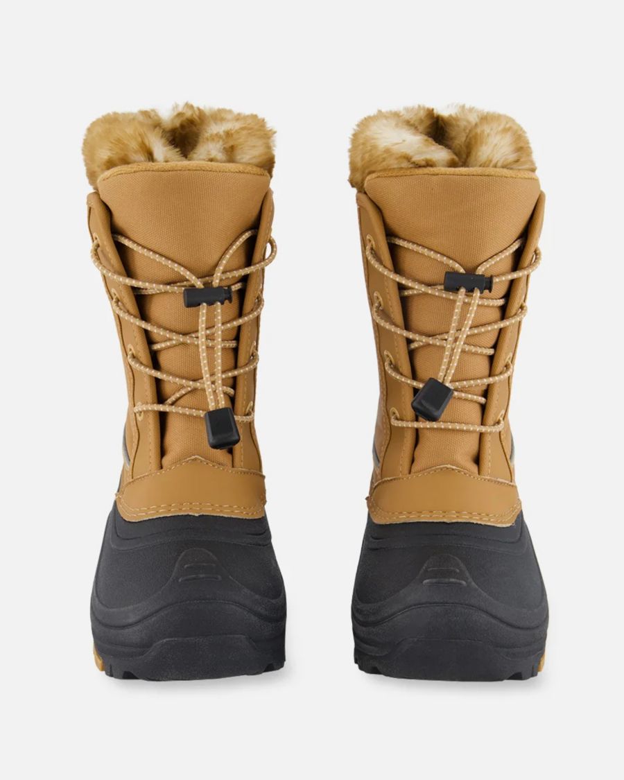 Детские зимние сапоги унисекс, цвет коричневый сахар, со съемной подкладкой - для малышей/детей Deux par Deux, Brown sugar
Детские зимние сапоги унисекс, цвет коричневый сахар, со съемной подкладкой - для малышей/детей Deux par Deux, Brown sugar