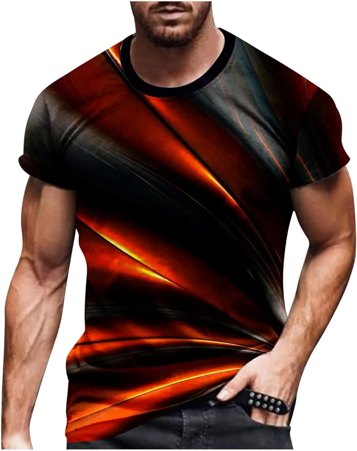 Футболка Muscularfit с принтом Flame Print
Футболка Muscularfit с принтом Flame Print
