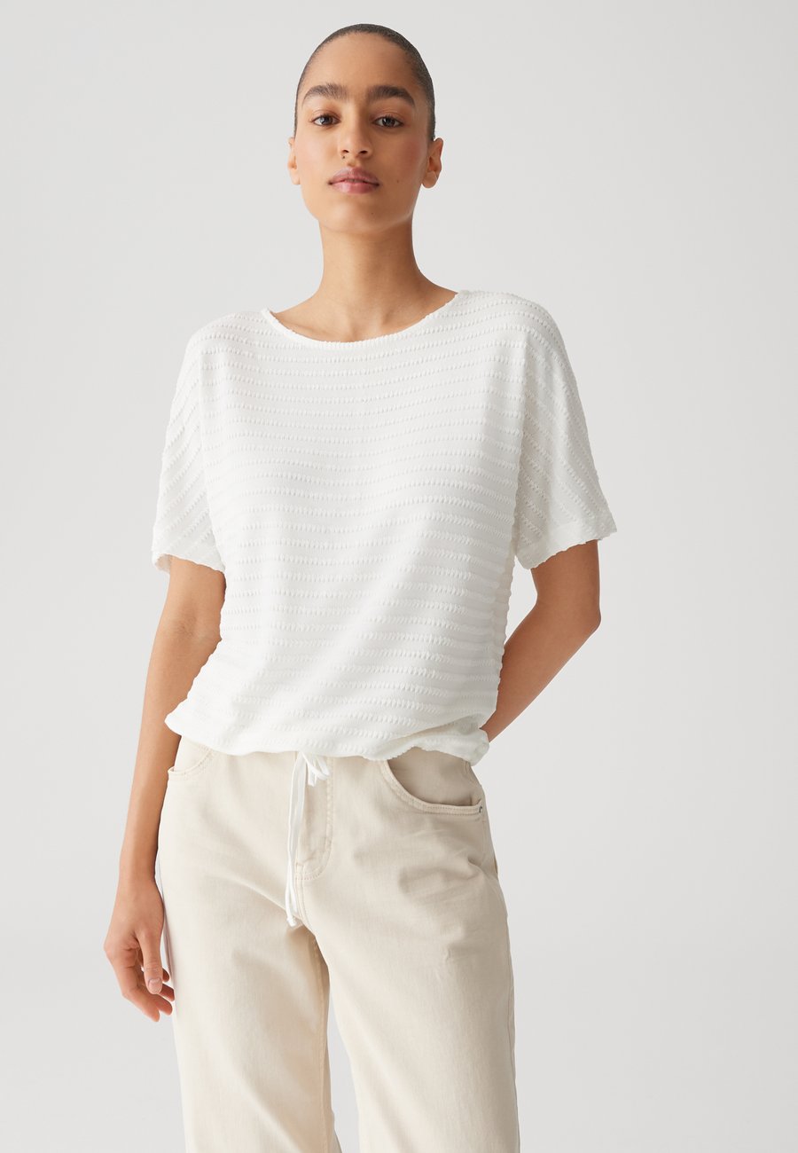 Футболка OPUS LOOSE FIT BATWING, Milk/White
Футболка OPUS LOOSE FIT BATWING, Milk/White