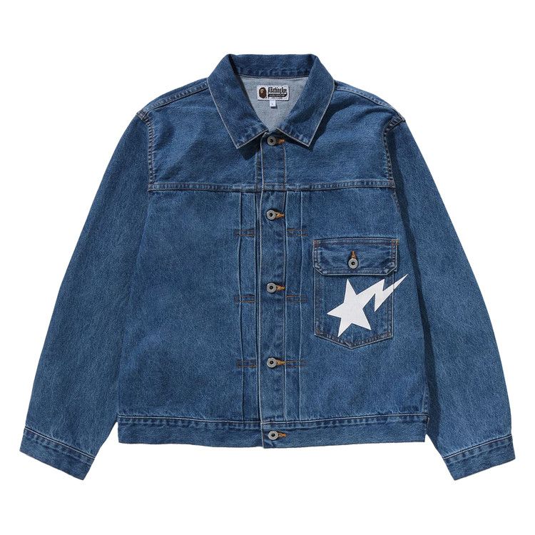 Куртка BAPE Sta Denim Jacket, Indigo
Куртка BAPE Sta Denim Jacket, Indigo