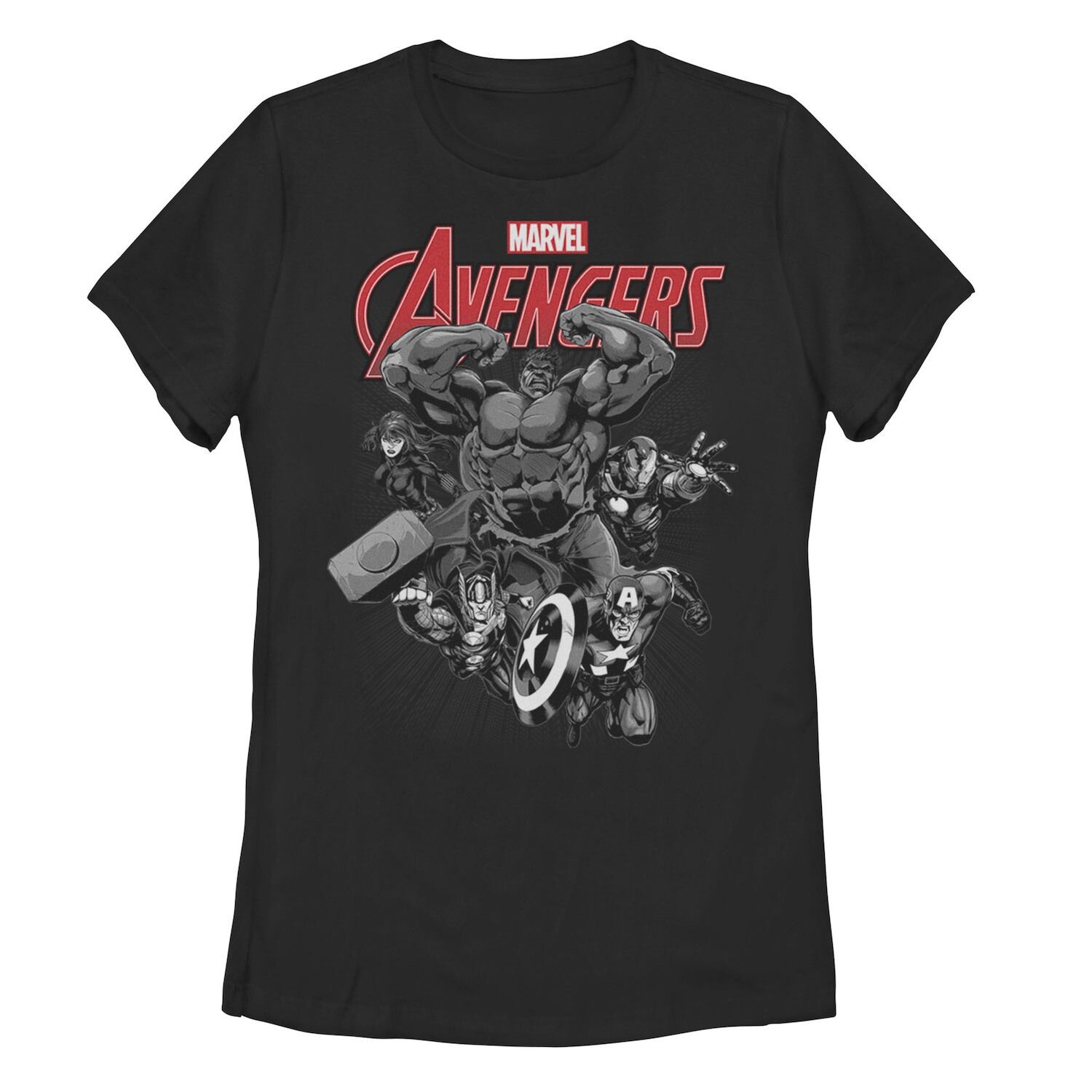 Классическая футболка с изображением комиксов Juniors Marvel Black Widow и крупным планом Licensed Character
Классическая футболка с изображением комиксов Juniors Marvel Black Widow и крупным планом Licensed Character