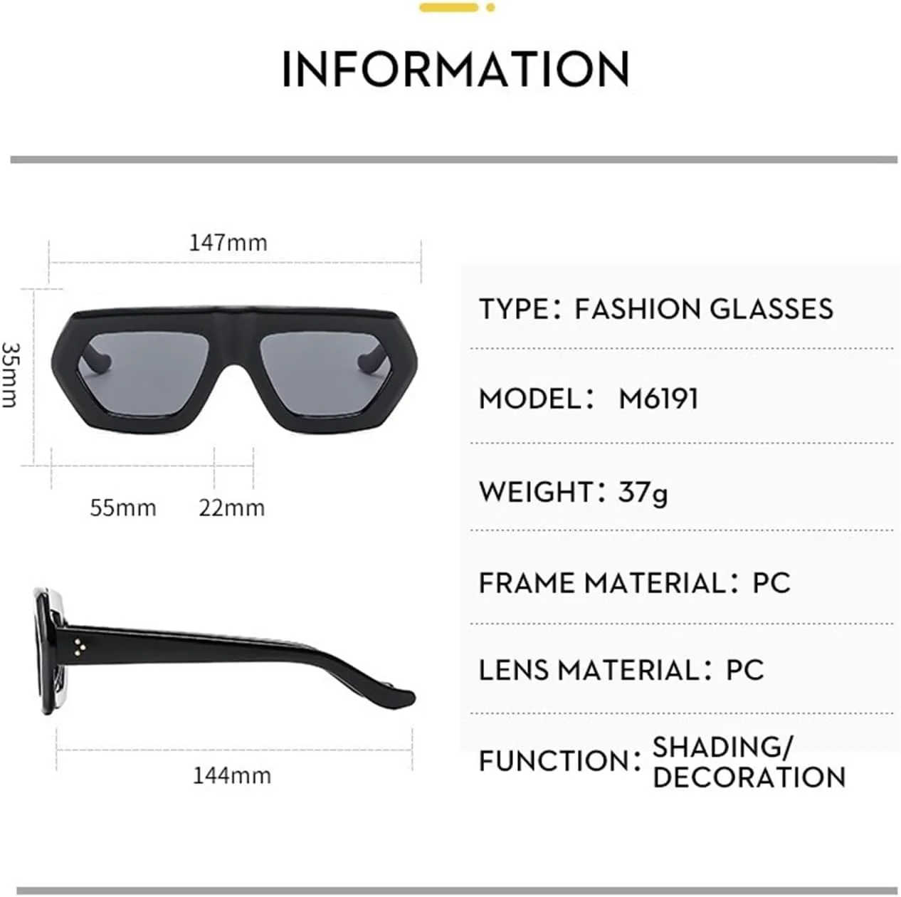 Солнцезащитные очки для вождения, женские, для поездок на работу, мужские, для занятий спортом на открытом воздухе, декоративные солнцезащитные очки Generic, White
Солнцезащитные очки для вождения, женские, для поездок на работу, мужские, для занятий спортом на открытом воздухе, декоративные солнцезащитные очки Generic, White