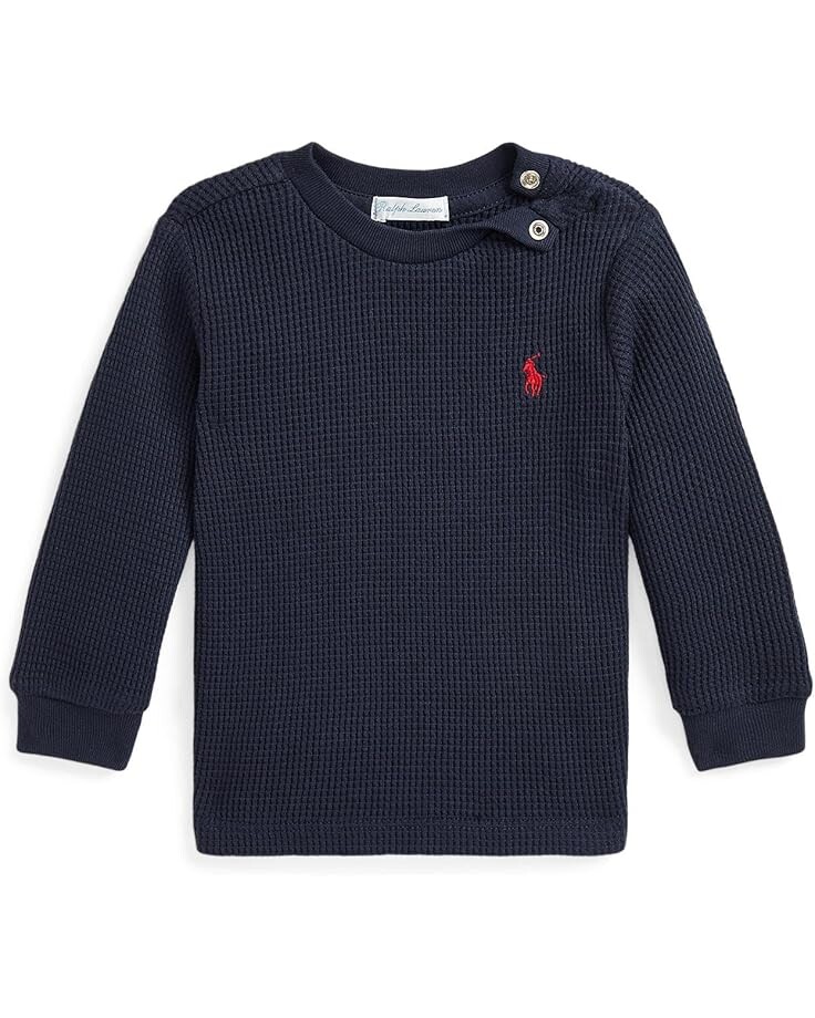 Свитер Polo Ralph Lauren Kids Waffle-Knit Cotton Long Sleeve Tee, цвет RL Navy
Свитер Polo Ralph Lauren Kids Waffle-Knit Cotton Long Sleeve Tee, цвет RL Navy