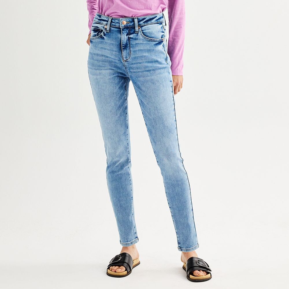 Женские джинсы скинни Sonoma Goods For Life с высокой посадкой, цвет Light Wash
Женские джинсы скинни Sonoma Goods For Life с высокой посадкой, цвет Light Wash