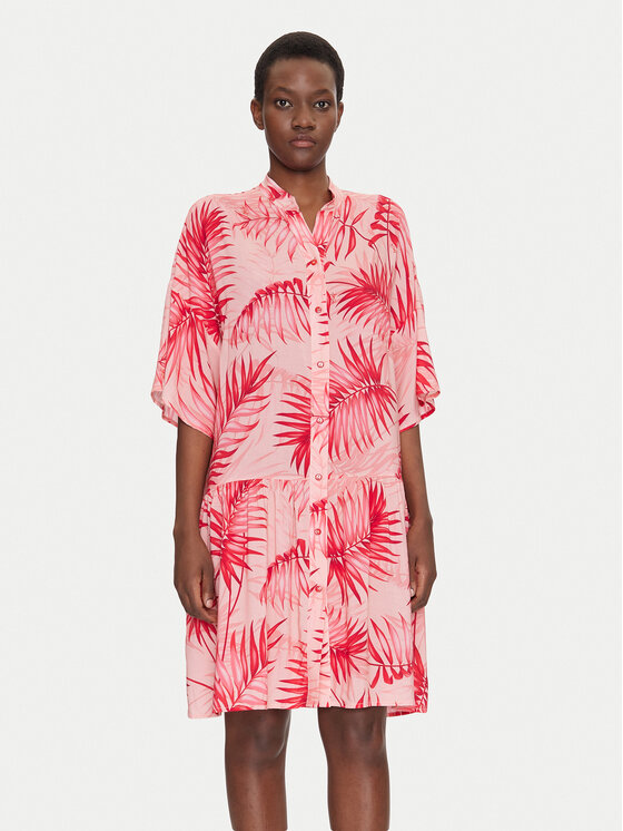 Пляжное платье свободного кроя VA5125 T2961 Liu Jo Beachwear, розовый
Пляжное платье свободного кроя VA5125 T2961 Liu Jo Beachwear, розовый