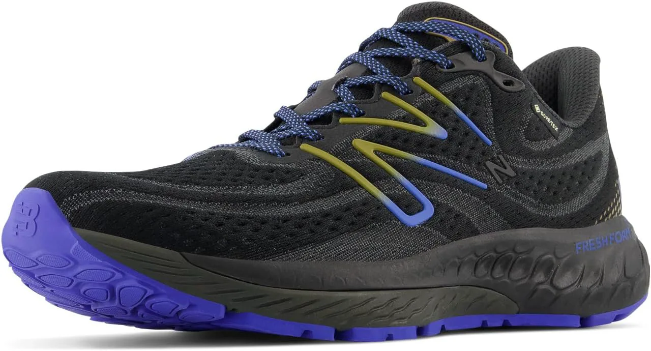 Мужские кроссовки для бега New Balance Fresh Foam X 880 V13 с Gore-Tex, черный/синий
Мужские кроссовки для бега New Balance Fresh Foam X 880 V13 с Gore-Tex, черный/синий