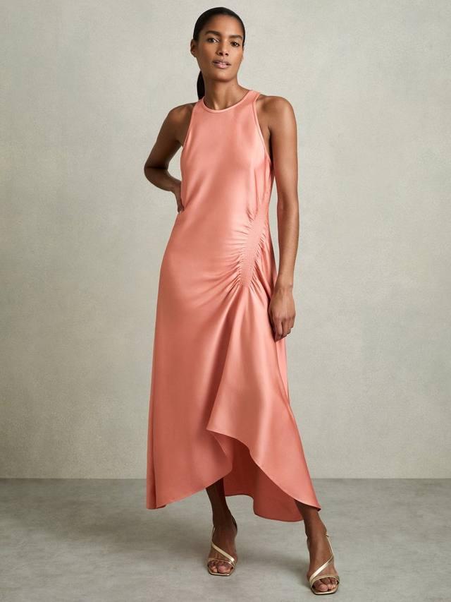 Платье миди Anessa без рукавов с плиссированными деталями для миниатюрных Reiss, Coral
Платье миди Anessa без рукавов с плиссированными деталями для миниатюрных Reiss, Coral
