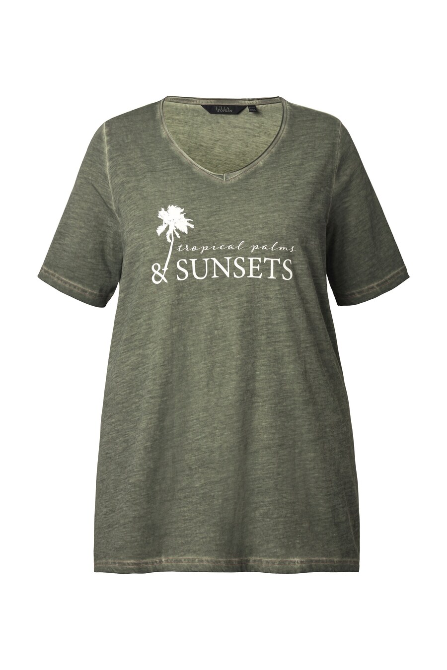 Рубашка Ulla Popken, оливковый
Рубашка Ulla Popken, оливковый