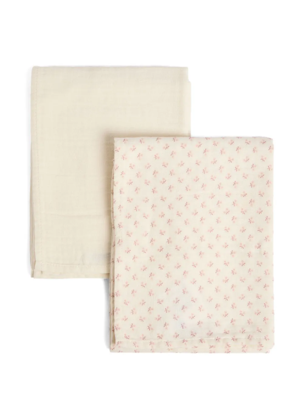 Одеяла с цветочным принтом (комплект из двух) Bonpoint, нейтральный
Одеяла с цветочным принтом (комплект из двух) Bonpoint, нейтральный