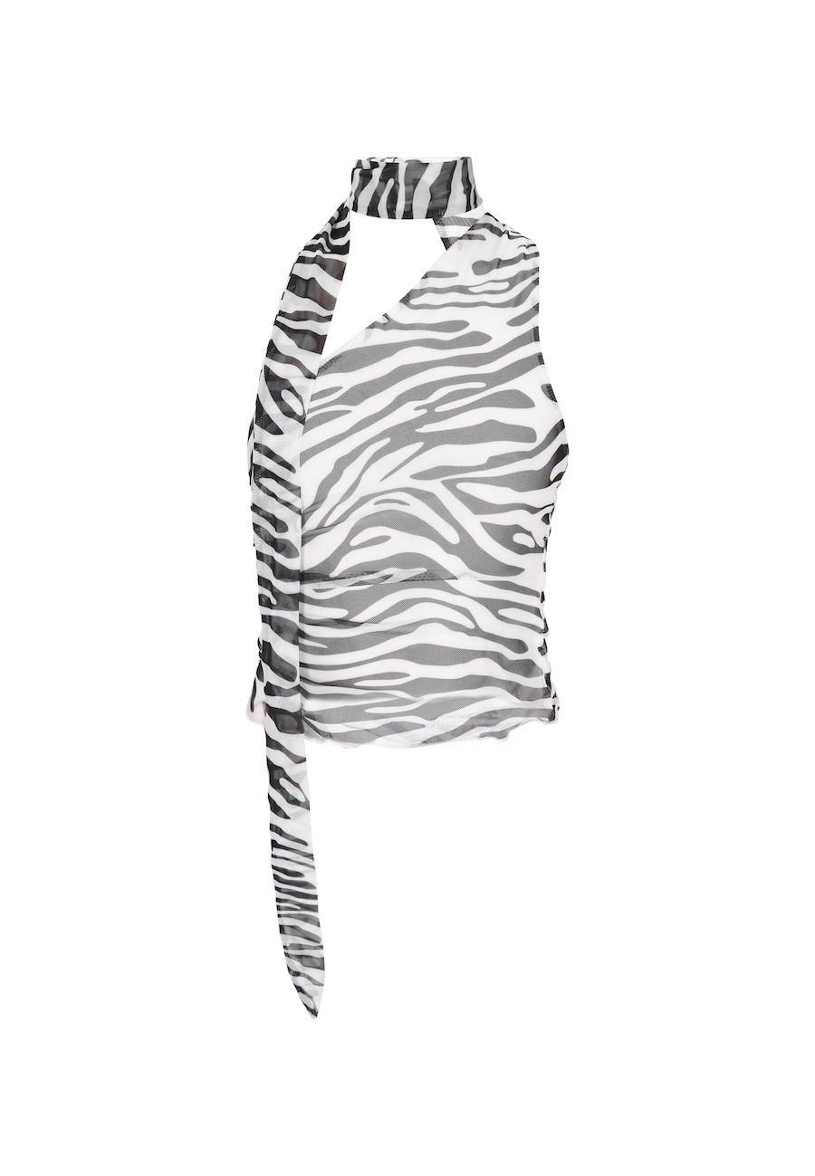 Топ myMo ROCKS Fashion Look, черный/белый
Топ myMo ROCKS Fashion Look, черный/белый