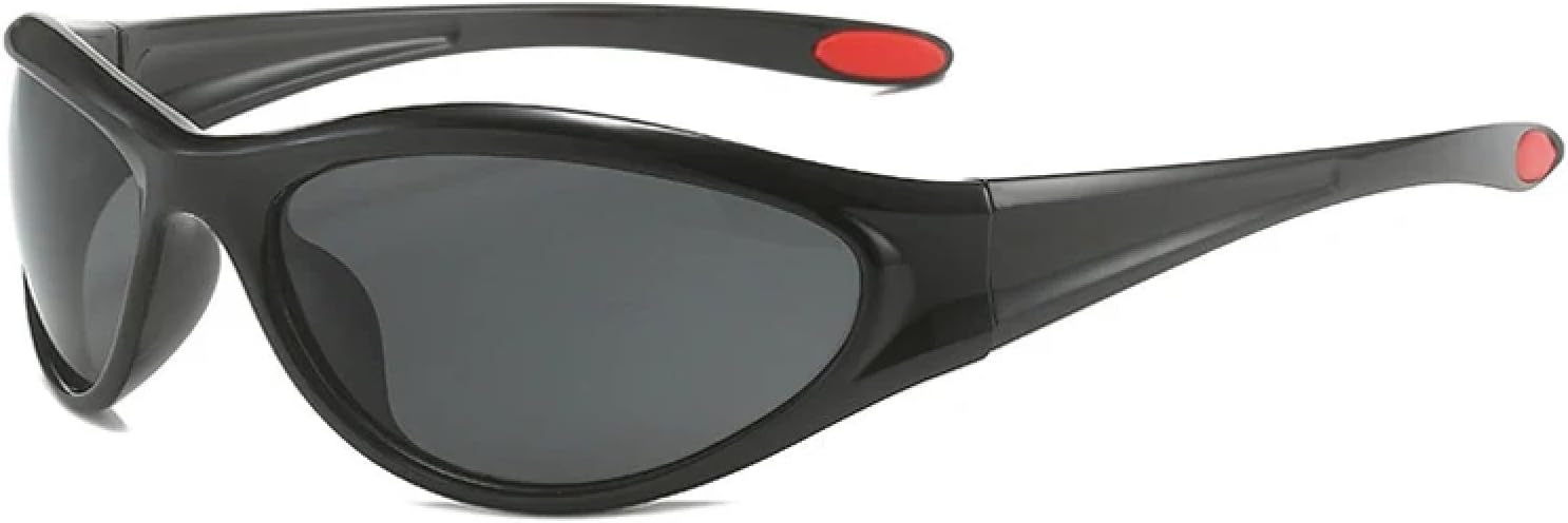 Ретро женские солнцезащитные очки, модные солнцезащитные очки с градиентным зеркальным покрытием, защита от УФ-излучения UV400; мужские спортивные солнцезащитные очки в стиле панк TOIPASTN, Black Gray
Ретро женские солнцезащитные очки, модные солнцезащитные очки с градиентным зеркальным покрытием, защита от УФ-излучения UV400; мужские спортивные солнцезащитные очки в стиле панк TOIPASTN, Black Gray