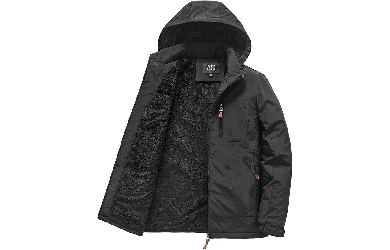 JEEP SPIRIT Мужская стеганая куртка, Черный
JEEP SPIRIT Мужская стеганая куртка, Черный
